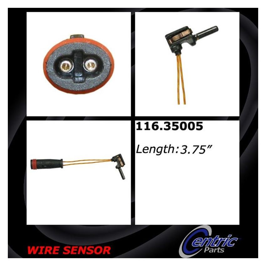 CENTRIC PARTS 116.35005 Centric Brake Pad Sensor Wire