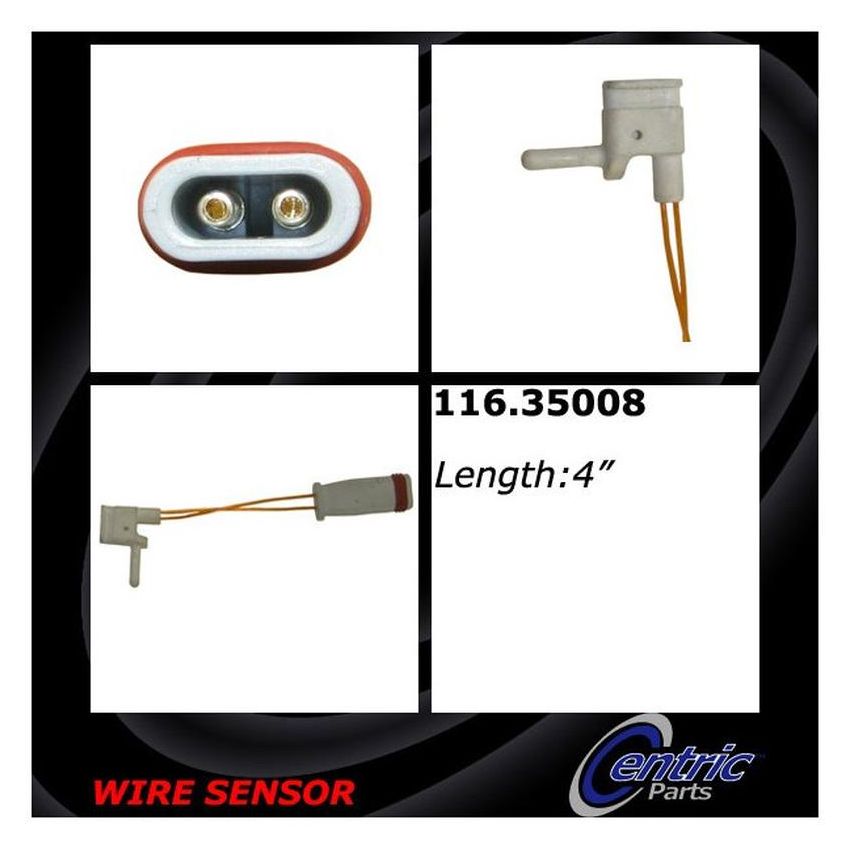 CENTRIC PARTS 116.35008 Centric Brake Pad Sensor Wire