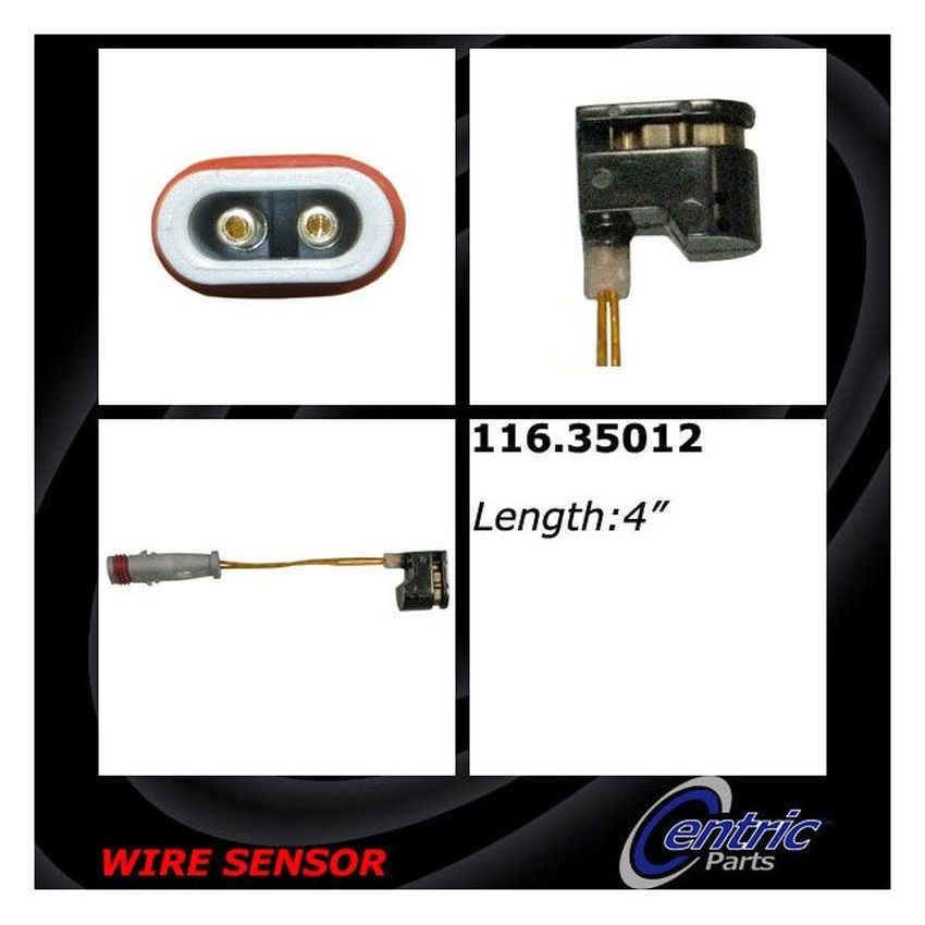 CENTRIC PARTS 116.35012 Centric Brake Pad Sensor Wire