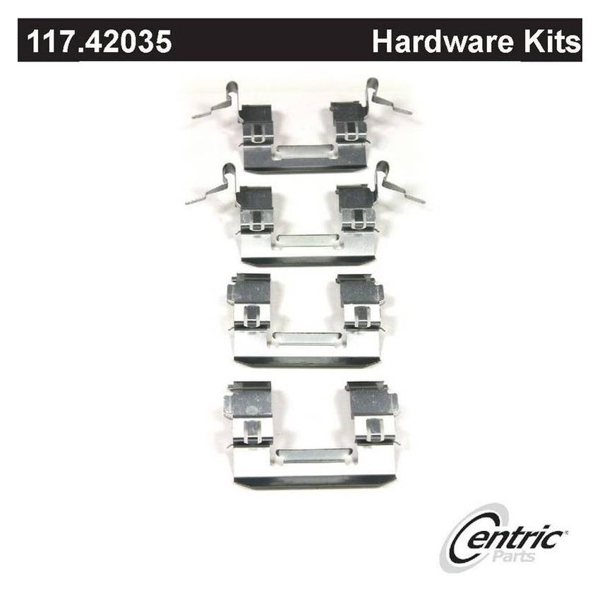CENTRIC PARTS 117.42035 Centric Disc Brake Hardware Kit