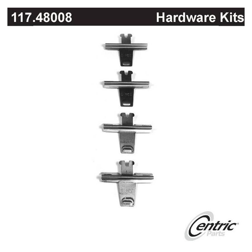 CENTRIC PARTS 117.48008 Centric Disc Brake Hardware Kit