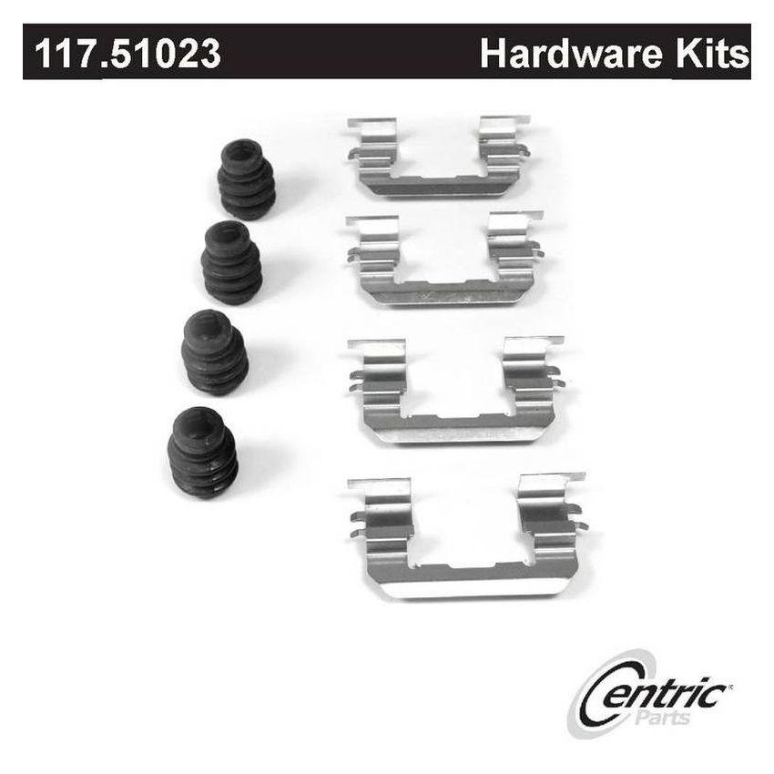 CENTRIC PARTS 117.51023 Centric Disc Brake Hardware Kit