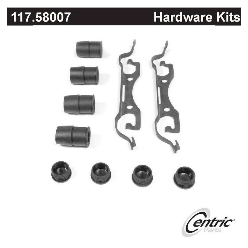 CENTRIC PARTS 117.58007 Centric Disc Brake Hardware Kit