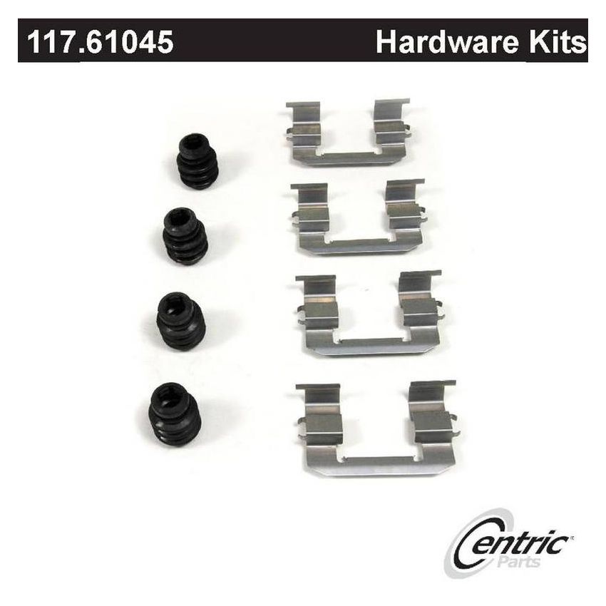 CENTRIC PARTS 117.61045 Centric Disc Brake Hardware Kit