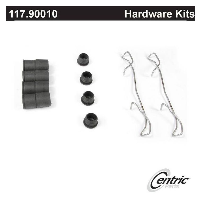 CENTRIC PARTS 117.90010 Centric Disc Brake Hardware Kit