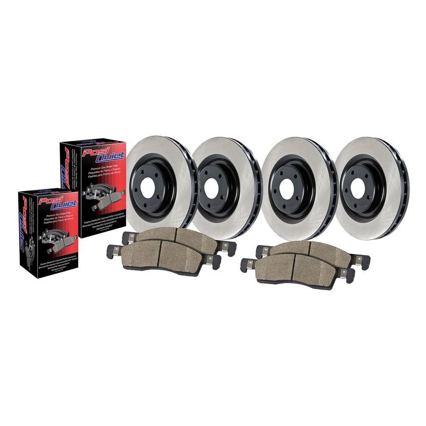 CENTRIC PARTS 906.22030 Centric Preferred Axle Pack 4-Wheel Brake Kit