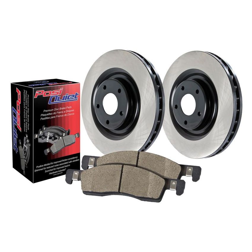 CENTRIC PARTS 909.44515 Centric Preferred Pack Single Axle Rear Disc Brake Kit