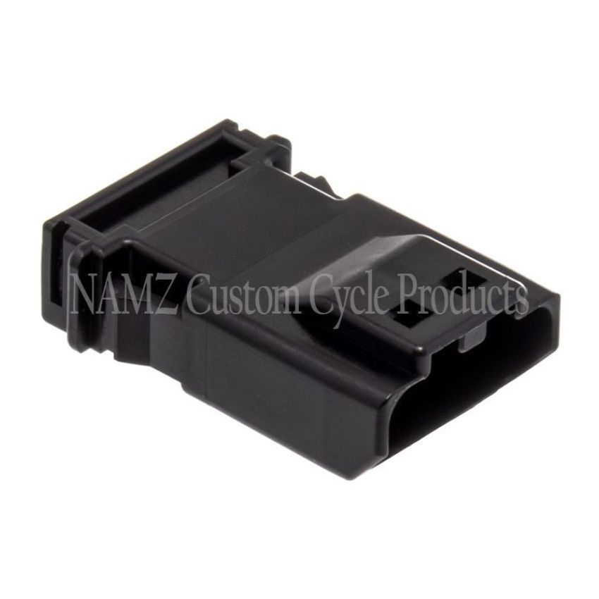 NAMZ NJ-4P51 JAE MX-1900 4-Position Male Black Pin Housing (HD 72907-11)