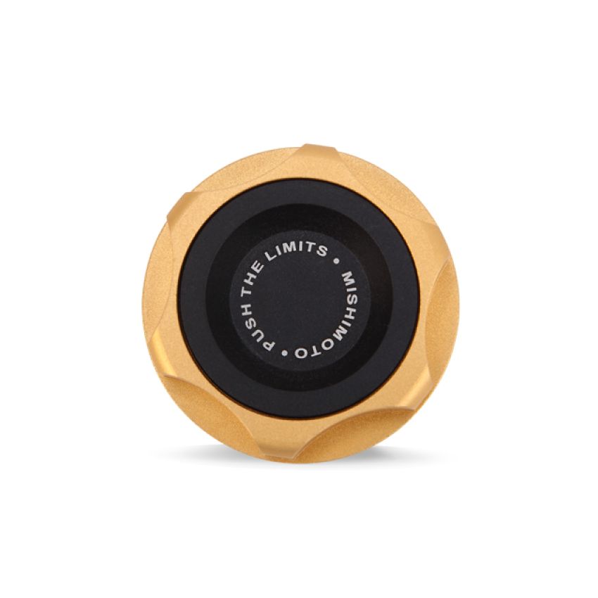 Mishimoto Subaru Oil FIller Cap - Gold