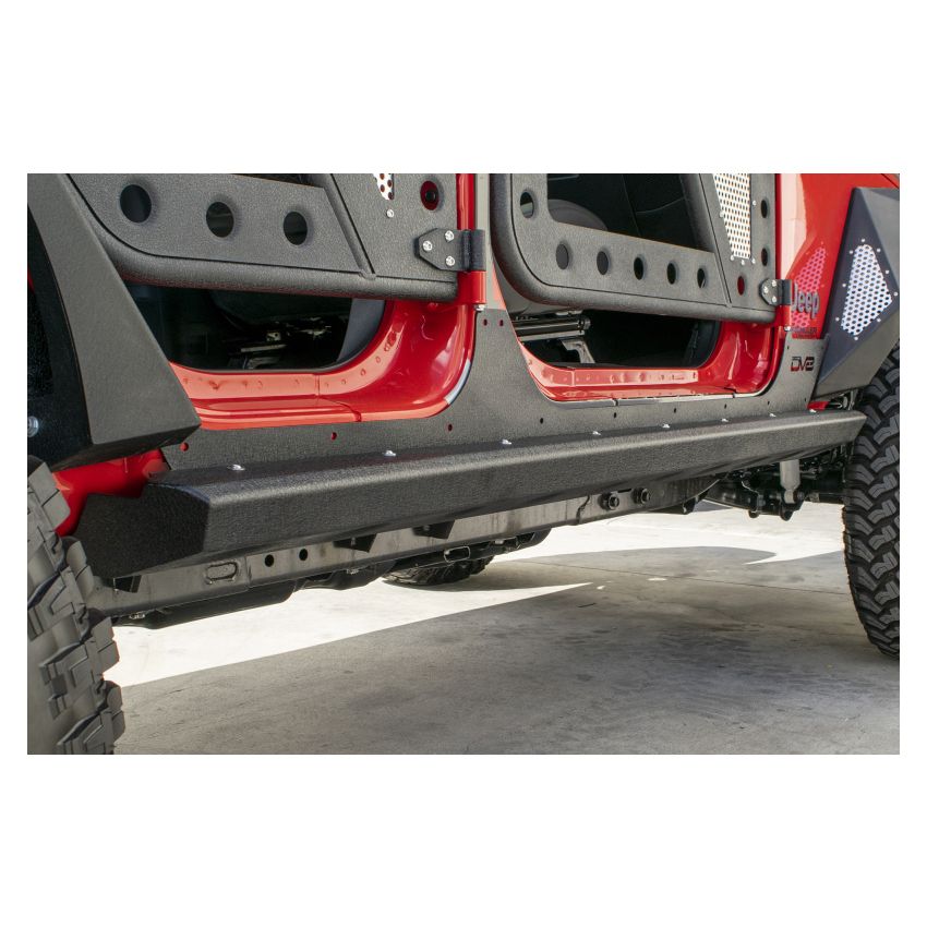 DV8 Offroad SRSOTB-13 2007-2018 Jeep Wrangler JK (4-door) Frame Mounted Sliders