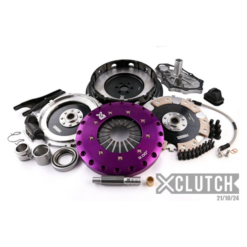 XCLUTCH XKNI23582-2E 01-02 Nissan Pathfinder SE 3.5L 9in Twin Solid Ceramic Clutch Kit