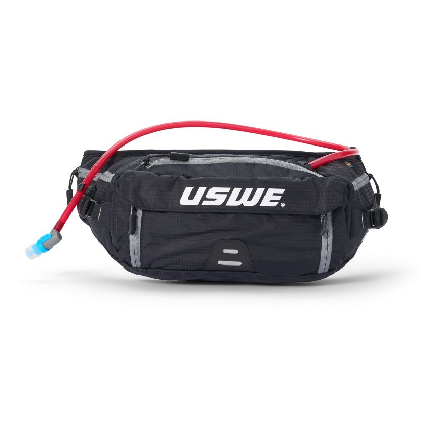 USWE 2064101W Zulo Winter Waist Pack 6L - Carbon Black