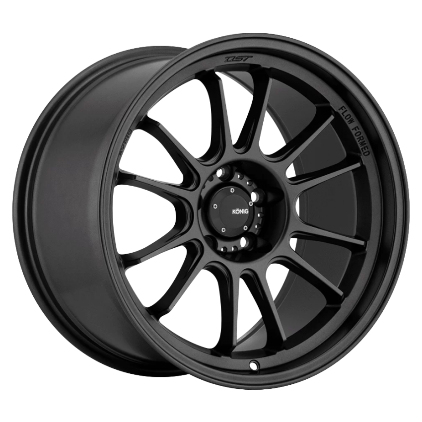 Konig HG28514205 Hypergram 18x12 5x114.3 ET20 Matte Black Wheel