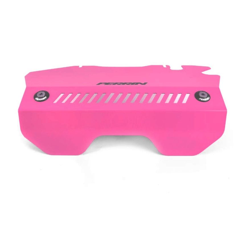 Perrin Subaru Pulley Cover (For FA DIT Engines) - Hyper Pink
