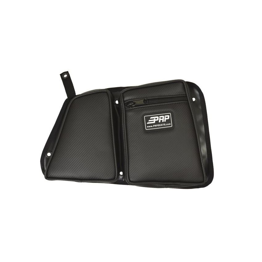 PRP Polaris RZR Rear Door Bag with Knee Pad for Polaris RZR/(Passenger Side)- Black