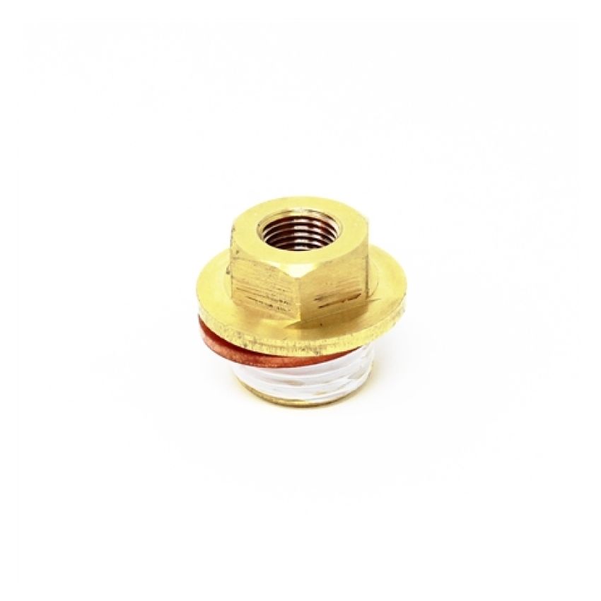 Torque Solution TS-SU-609 Oil Galley Plug: Subaru EJ20/EJ25 M18-1.5 to 1/8NPT Adapter