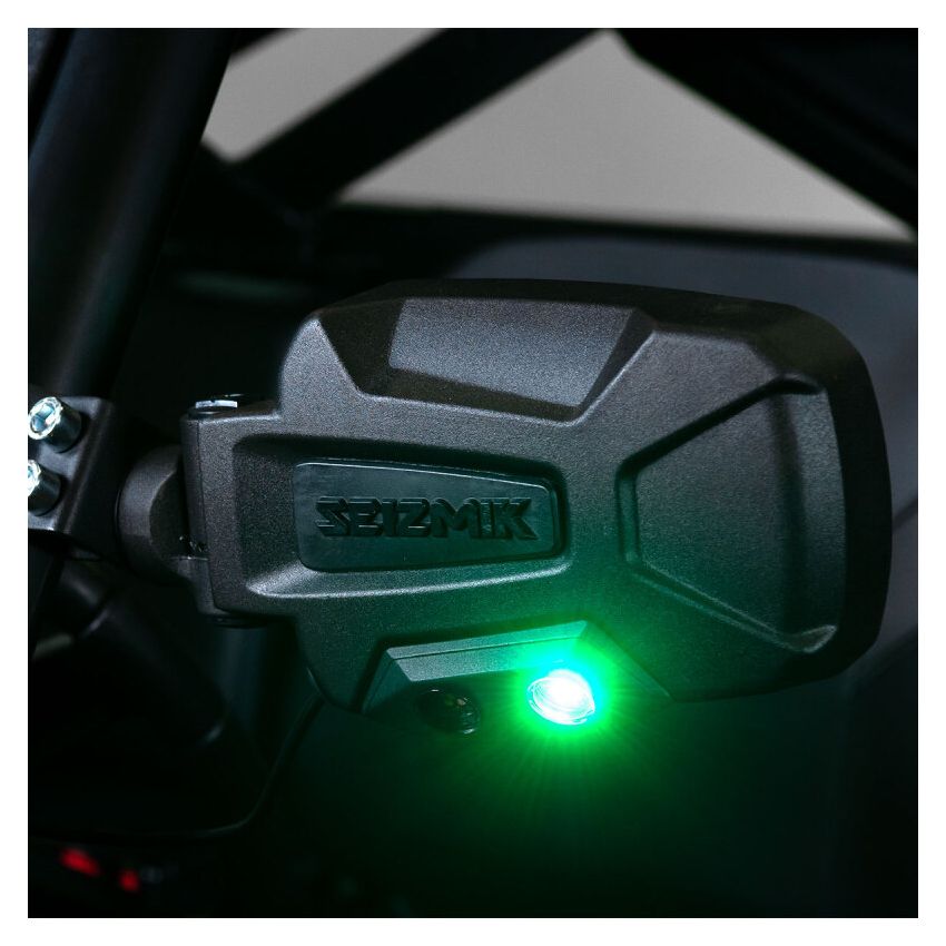 Seizmik 56-18111 24+  Polaris/Cam-am/Honda/Kaw Pursuit Night Vision Sideview Mirror Adj. 1.75-2 in. ROP -Pair