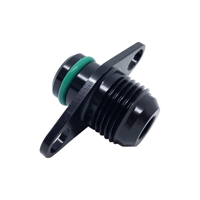 Torque Solution Mitsubishi -6AN Fuel Rail Adapter Fitting