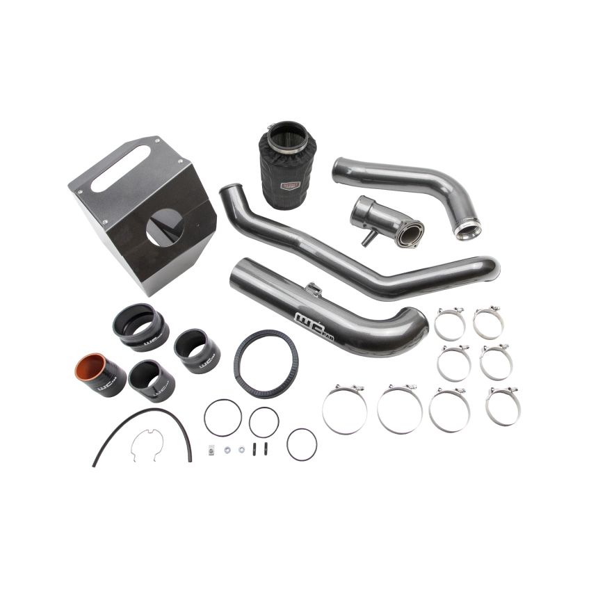 Wehrli WCF100441-GB 17-19 Chevrolet 6.6L L5P Duramax High Flow Intake Bundle Kit Stage 2 - Gloss Black