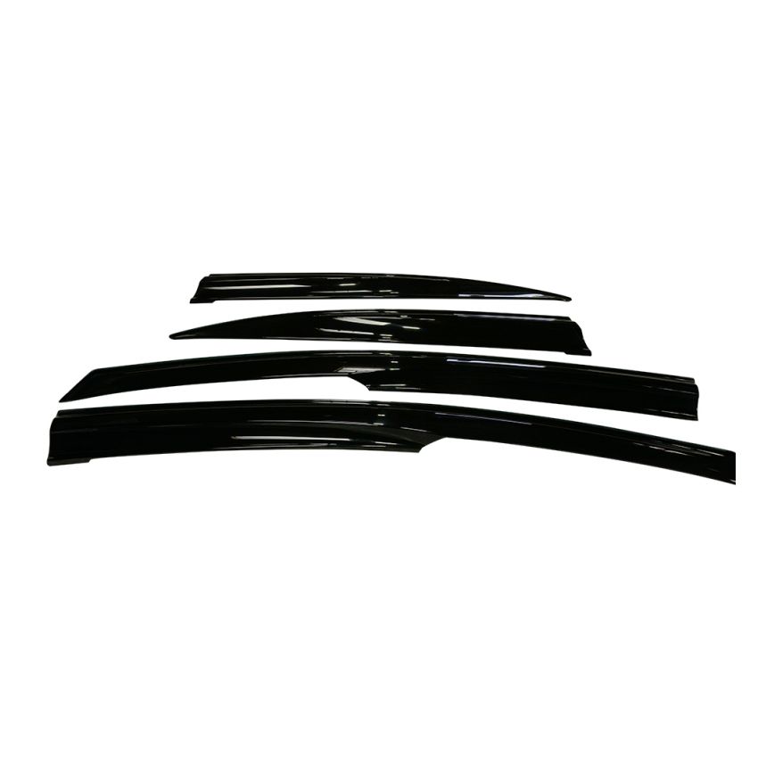 BLOX Racing BXPP-26101 06-11 Honda Civic Door Sun Visors MU Type Smoked Acrylic 4pcs