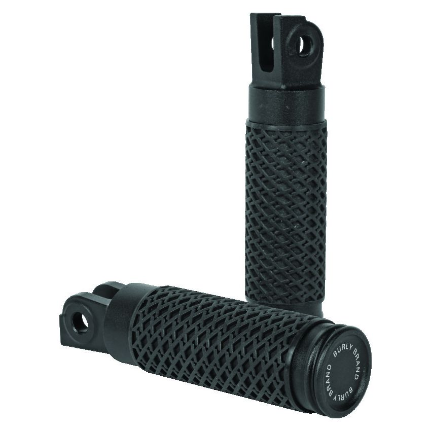 Burly Brand B13-1204B Slash Cut Rider Front Peg Set