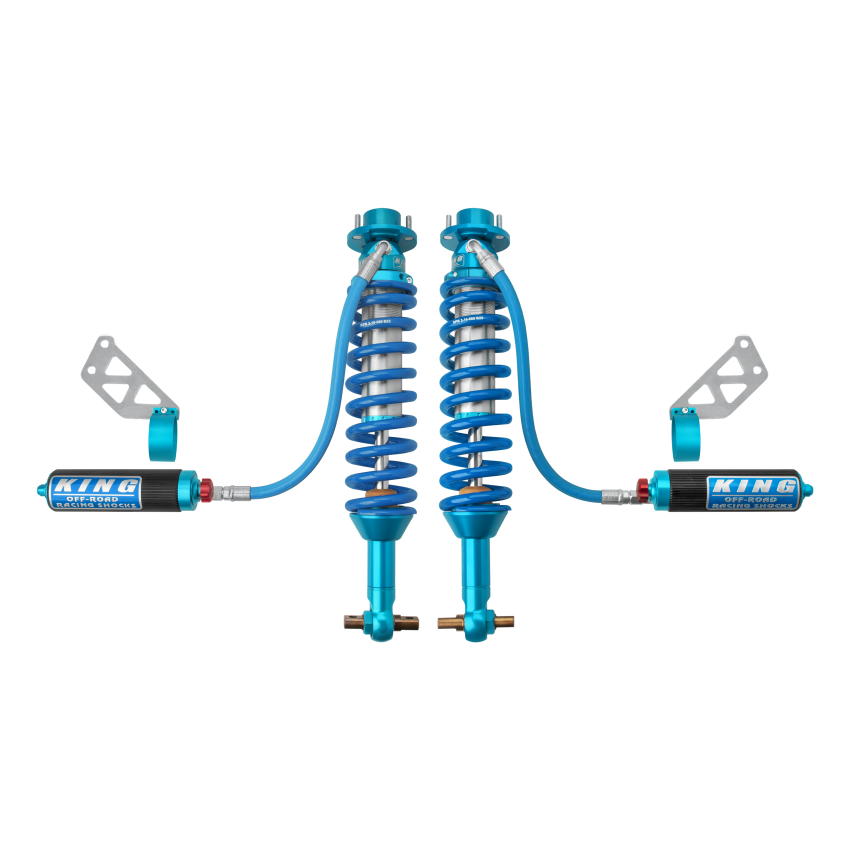 King Shocks 25001-392A 2021 Ford Bronco Front 2.5 Dia Remote Reservoir Shock w/Adjuster (Pair)