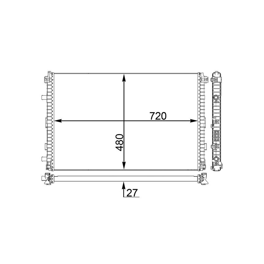 BEHR CIR 24 000P Radiator