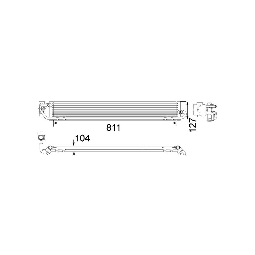 BEHR CLC 108 000P Engine Oil Cooler