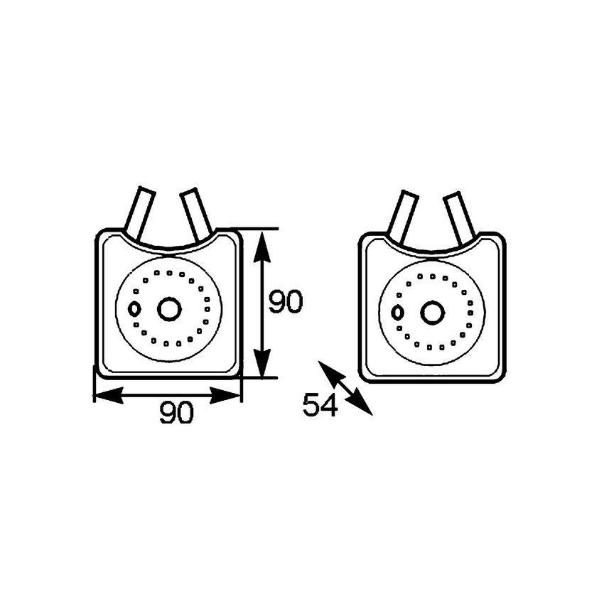 BEHR CLC 163 000S Engine Oil Cooler