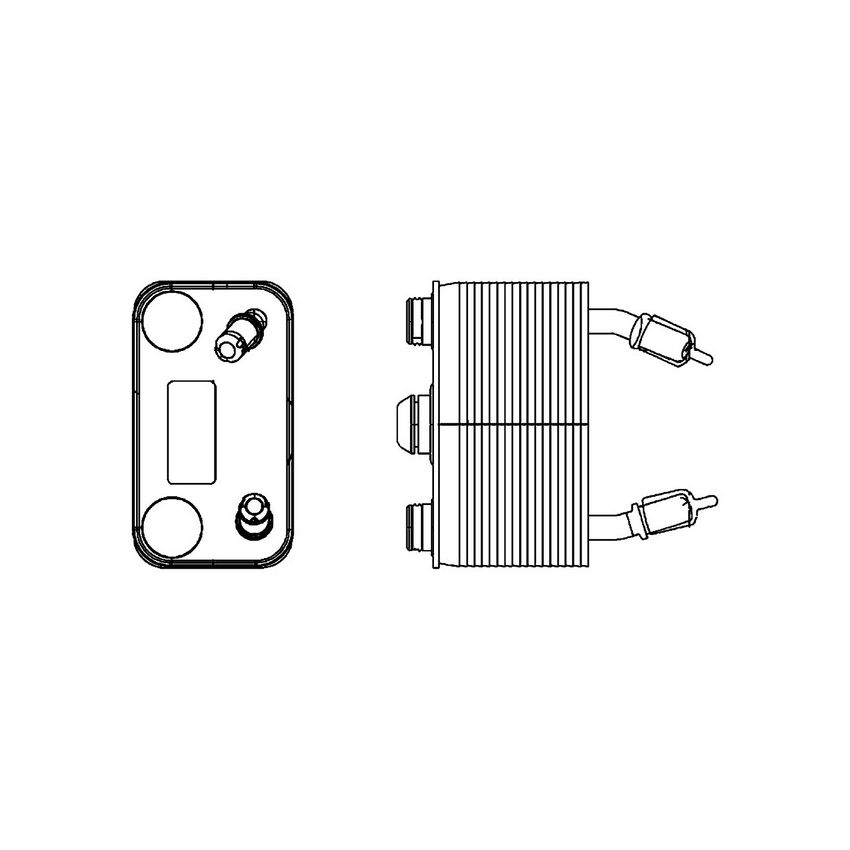 BEHR CLC 166 000P Automatic Transmission Oil Cooler Assembly