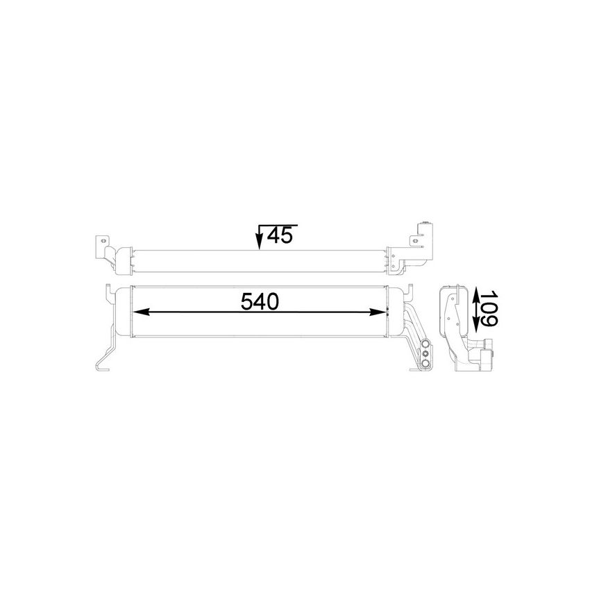 BEHR CLC 181 000P Intercooler