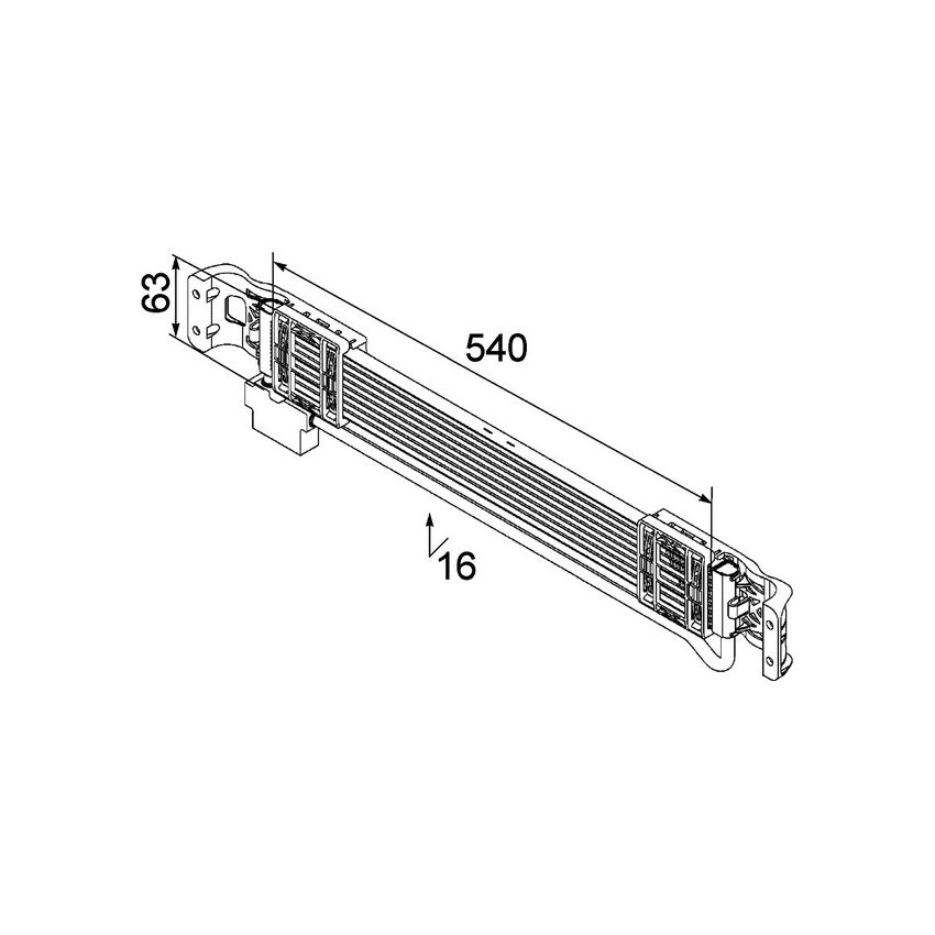 BEHR CLC 69 000P Automatic Transmission Oil Cooler Assembly