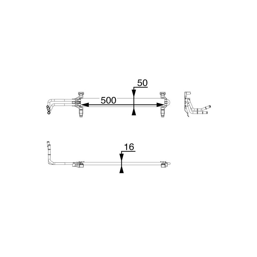 BEHR CLC 81 000P Engine Oil Cooler