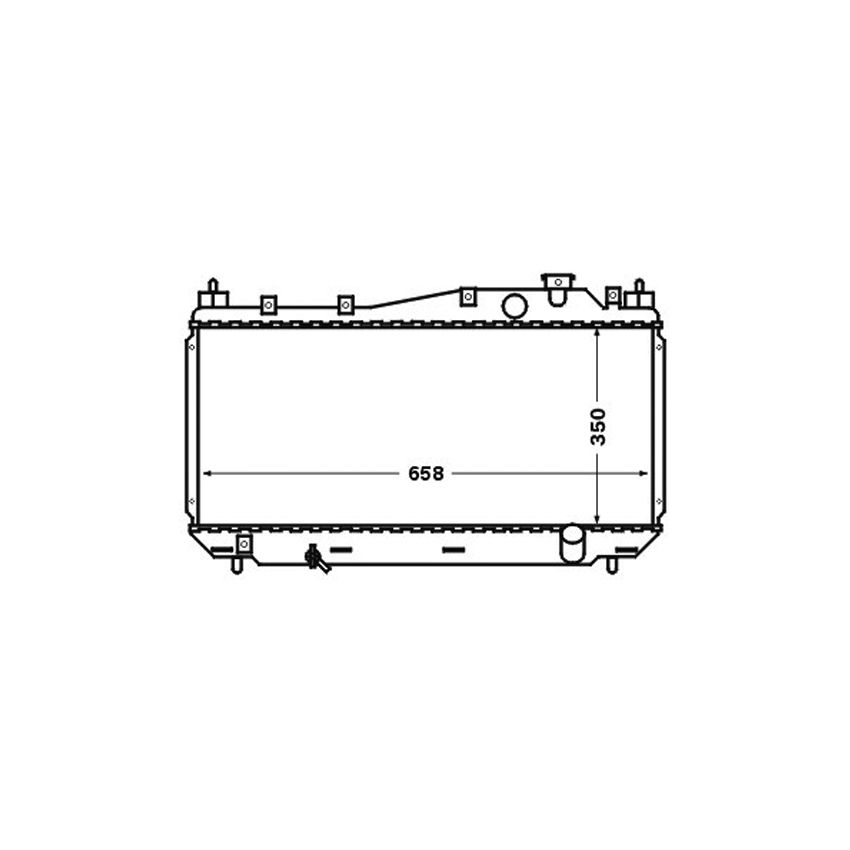 BEHR CR 1252 000S Radiator
