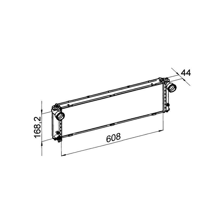 BEHR CR 1394 000P Radiator