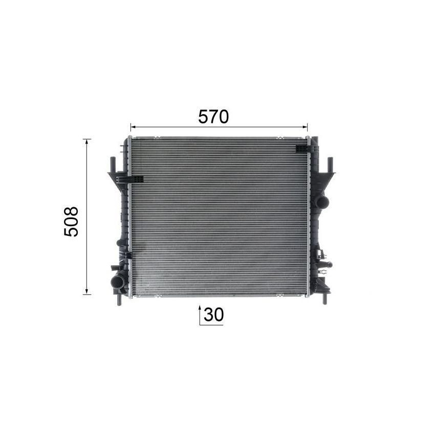 BEHR CR 1940 000P Radiator