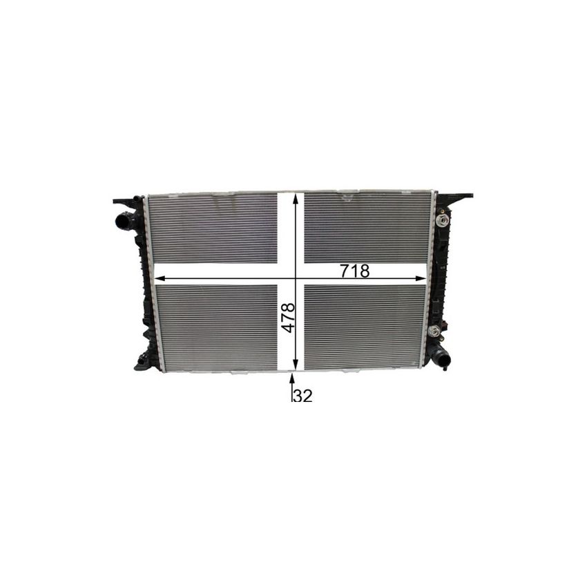 BEHR CR 2178 000P Radiator