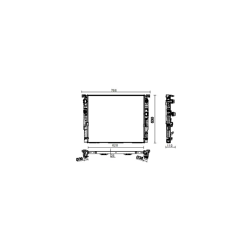 BEHR CR 2198 000P Radiator