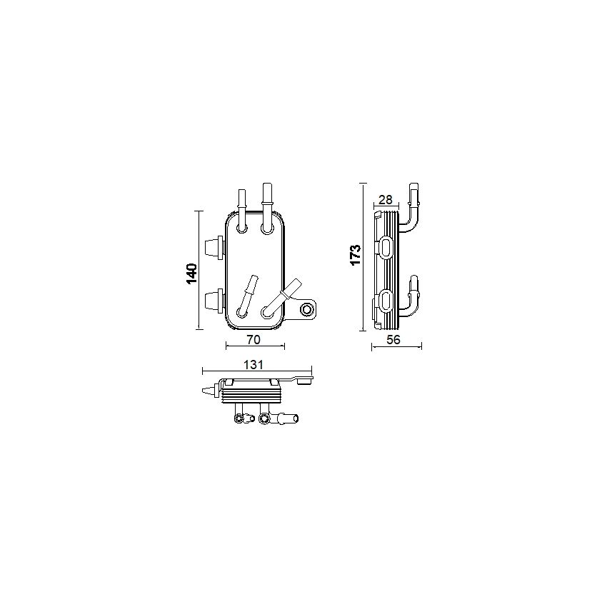 BEHR CR 2200 000P Radiator