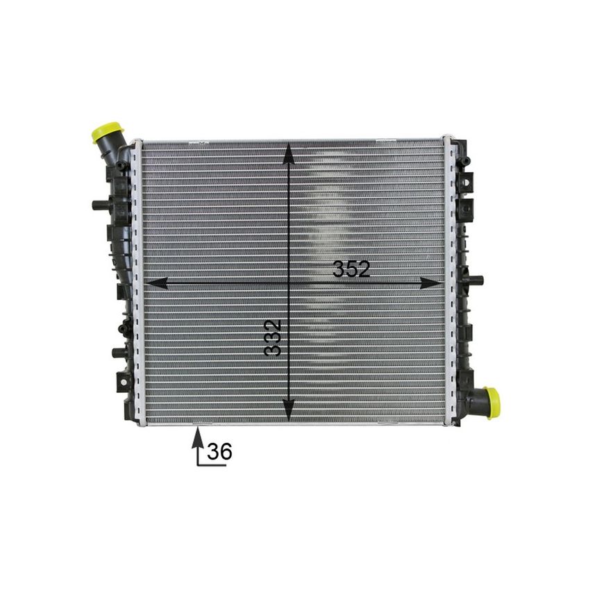 BEHR CR 78 000P Radiator