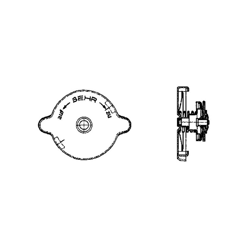 BEHR CRB 9 000P Radiator Cap