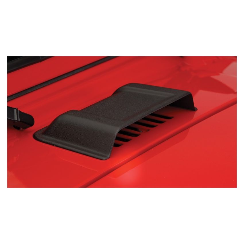98-15 Jeep Trail Armor Hood Scoop Black