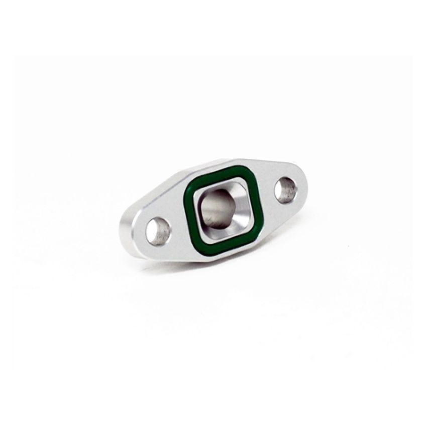 Torque Solution Port Matched Oil Drain Flange - 10AN for T3 T4 T6 Small / Mid Frame Turbos