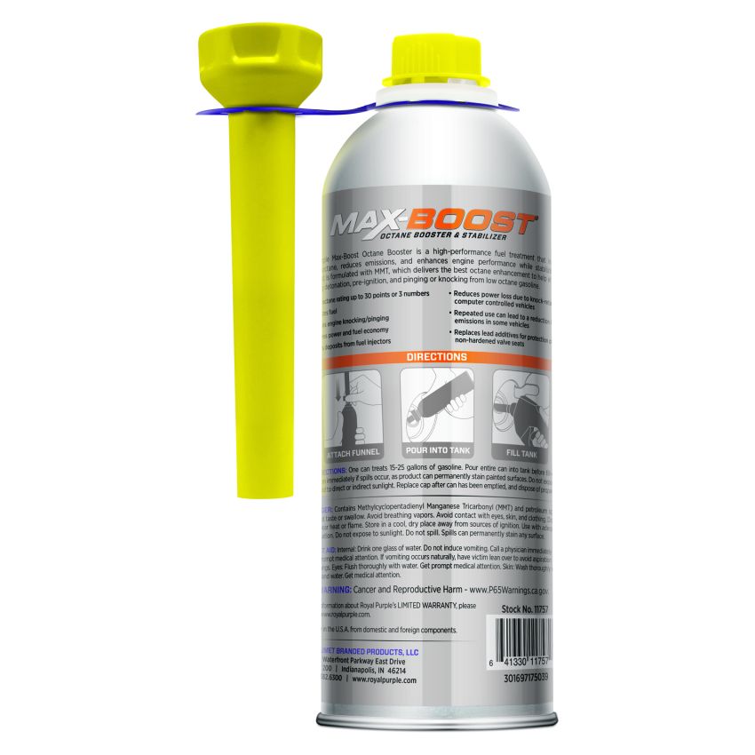 Royal Purple 06757 Max-Boost Octane Booster - 16oz