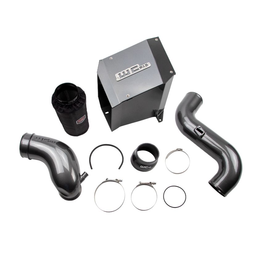 Wehrli WCF100303-GW 07.5-10 Chevrolet Duramax LMM 4in Intake Kit Stage 2 - Gloss White