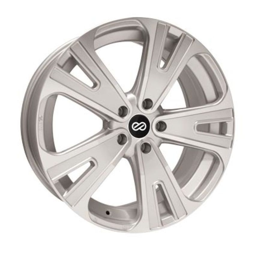 Enkei 475-880-6540SM Universal SVX Truck & SUV 18x8 40mm Offset 5x114.3 Bolt 72.6mm Bore Silver Machined Wheel