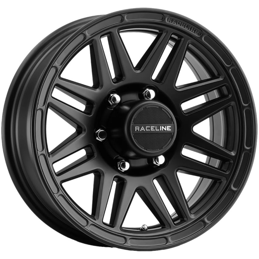 Raceline 944B Outlander 15x6in / 6x139.7 BP / 0mm Offset / 4.25mm Bore - Satin Black Wheel
