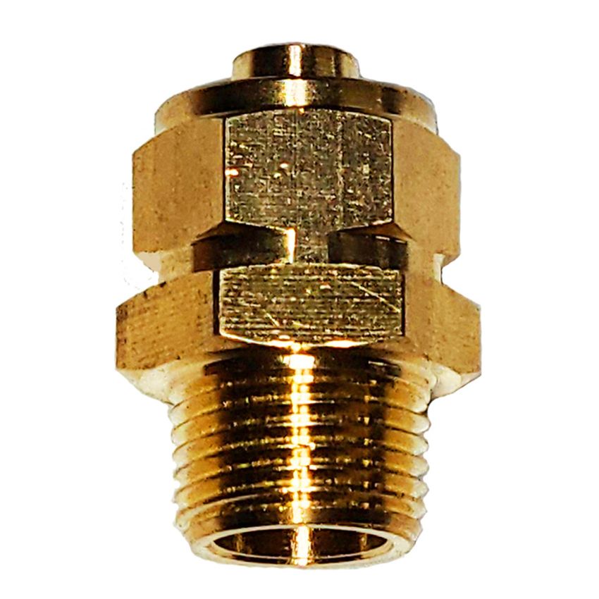 Kleinn Air Horns 51238 Kleinn 1/2In OD Tubing 3/8In M NPT Straight Compression Fitting