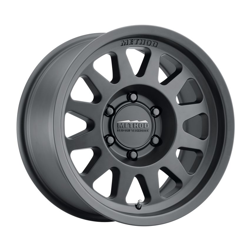 Method Wheels MR70468060500 Method MR704 16x8 0mm Offset 6x5.5 106.25mm CB Matte Black Wheel