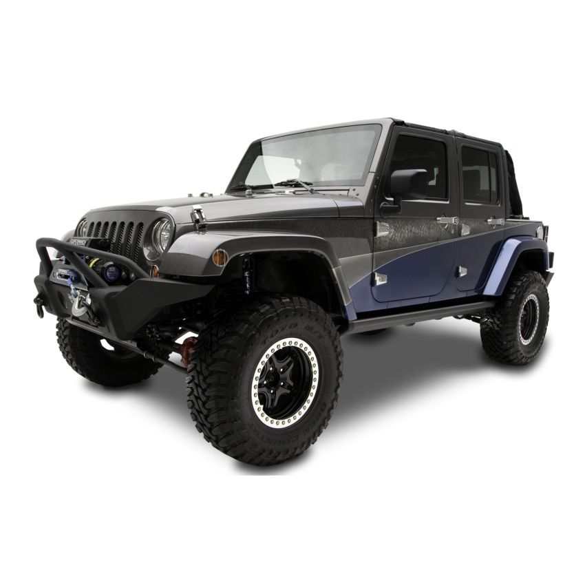 AMP Research 75122-01A 2007-2017 Jeep Wrangler JK 4 Door PowerStep - Black